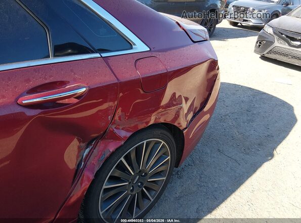 3LN6L2LU9GR631640 2016 LINCOLN MKZ HYBRID Бордовый 