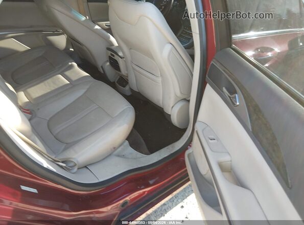 3LN6L2LU9GR631640 2016 LINCOLN MKZ HYBRID Бордовый Вид наклейки с VIN-кодом