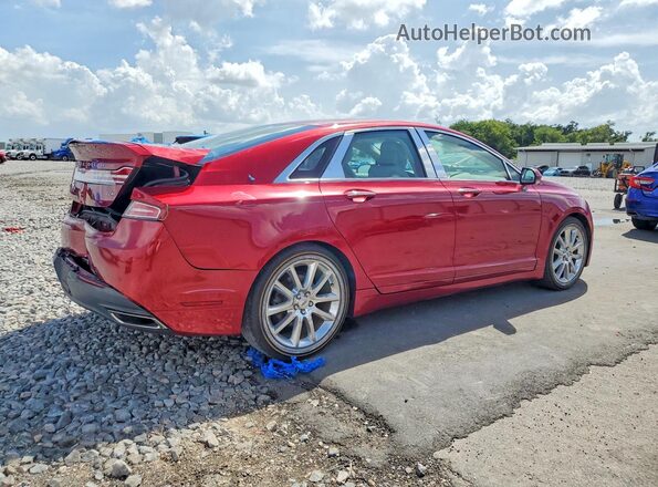 3LN6L2LUXGR615088 2016 LINCOLN MKZ Красный Задняя правая четверть