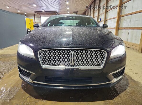 3LN6L5C94HR665175 2017 LINCOLN MKZ Черный Вид спереди
