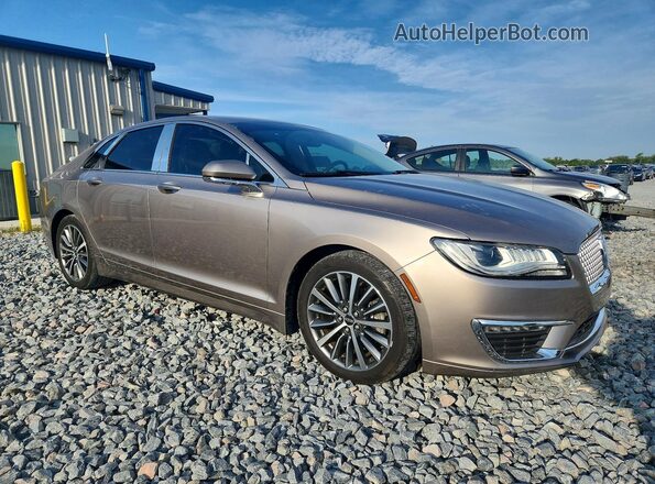 3LN6L5C97JR620737 2018 LINCOLN MKZ Желто-коричневый Передняя правая четверть