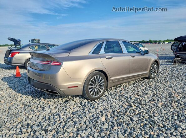 3LN6L5C97JR620737 2018 LINCOLN MKZ Желто-коричневый Задняя правая четверть