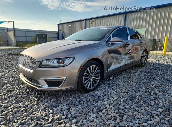 3LN6L5C97JR620737 2018 LINCOLN MKZ Желто-коричневый Передняя левая четверть