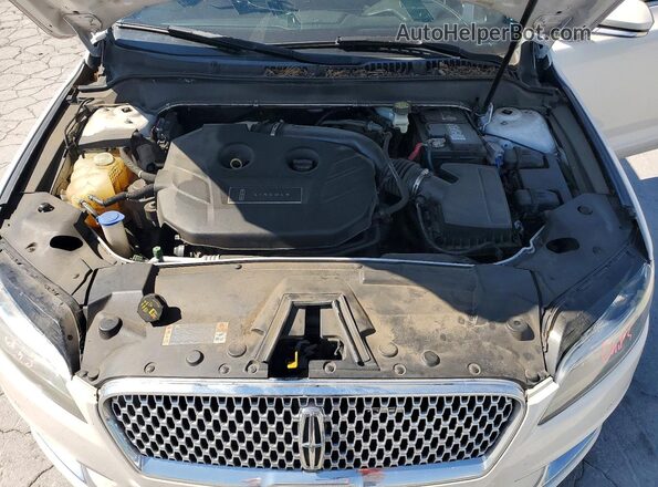 3LN6L5E97HR659092 2017 LINCOLN MKZ Белый Вид задней части салона