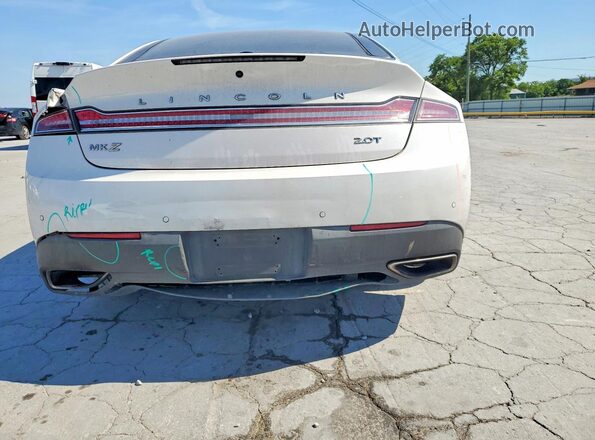 3LN6L5E97HR659092 2017 LINCOLN MKZ Белый Вид сзади