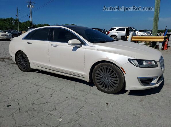 3LN6L5E97HR659092 2017 LINCOLN MKZ Белый Передняя правая четверть
