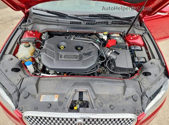 3LN6L5E97LR611181 2020 LINCOLN MKZ Красный Вид задней части салона