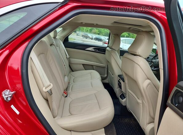 3LN6L5E97LR611181 2020 LINCOLN MKZ Красный Вид задних сидений