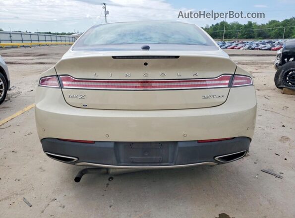 3LN6L5F90JR601751 2018 LINCOLN MKZ Beige Rear view