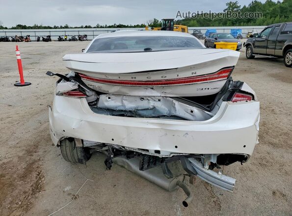 3LN6L5F92KR603972 2019 LINCOLN MKZ Белый Вид сзади