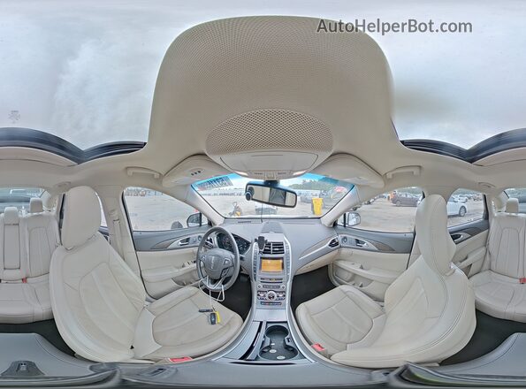 3LN6L5F92KR603972 2019 LINCOLN MKZ Белый Вид наклейки с VIN-кодом