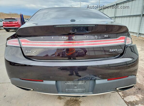 3LN6L5F92LR621972 2020 LINCOLN MKZ Темно-бордовый Вид сзади