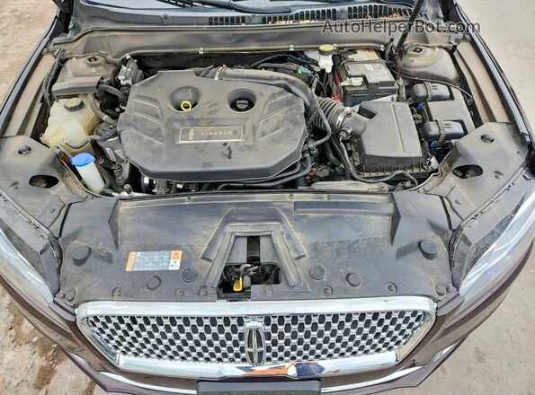 3LN6L5F92LR621972 2020 LINCOLN MKZ Темно-бордовый Вид задней части салона
