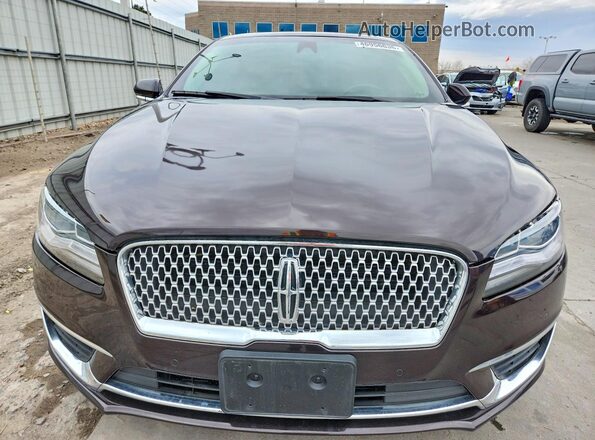 3LN6L5F92LR621972 2020 LINCOLN MKZ Темно-бордовый Вид спереди