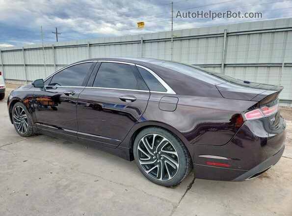 3LN6L5F92LR621972 2020 LINCOLN MKZ Темно-бордовый Задняя левая четверть