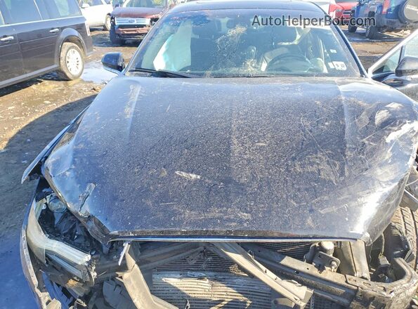 3LN6L5F95HR662474 2017 LINCOLN MKZ Black Вид задньої частини салону