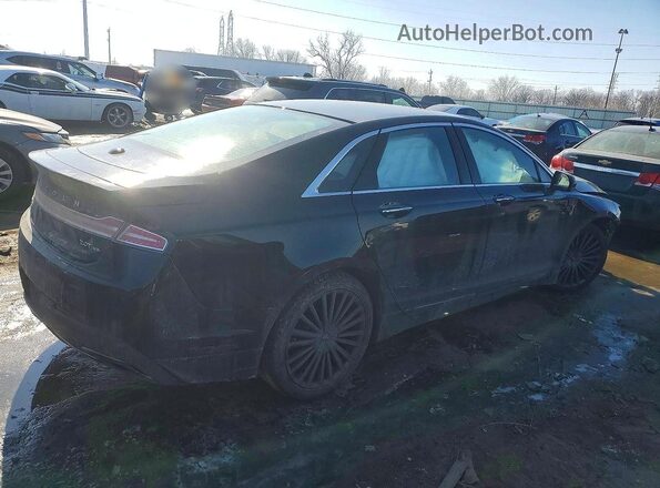 3LN6L5F95HR662474 2017 LINCOLN MKZ Black Задня права чверть