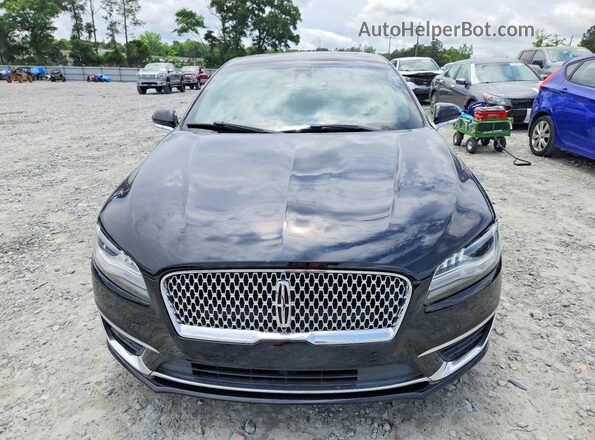 3LN6L5F95JR622658 2018 LINCOLN MKZ Черный Вид спереди
