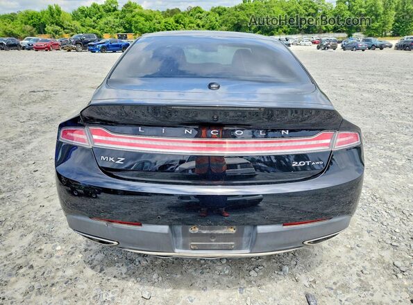 3LN6L5F95JR622658 2018 LINCOLN MKZ Черный Вид сзади