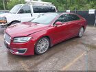 2017 Lincoln Mkz Reserve Maroon vin: 3LN6L5FC2HR605662