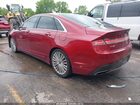 2017 Lincoln Mkz Reserve Maroon vin: 3LN6L5FC2HR605662