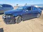 2017 Lincoln Mkz Reserve Blue vin: 3LN6L5FC2HR618475