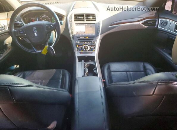 3LN6L5LU7LR604156 2020 LINCOLN MKZ Черный Вид панели приборов