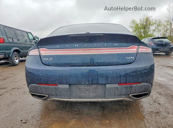 3LN6L5LU9LR619810 2020 LINCOLN MKZ Синий Вид сзади