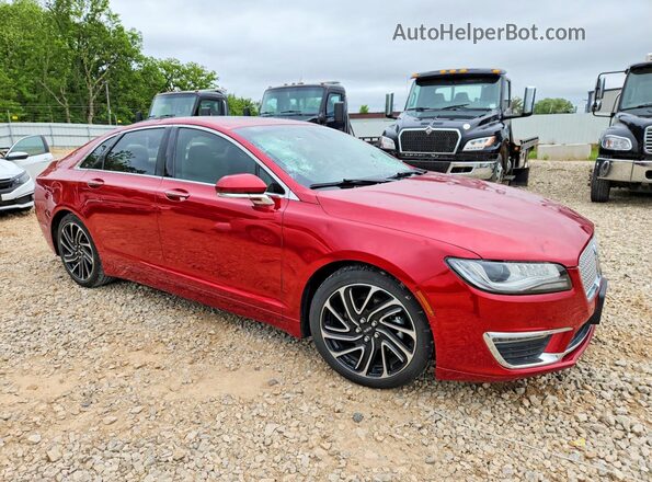 3LN6L5LUXLR619007 2020 LINCOLN MKZ Красный Передняя правая четверть