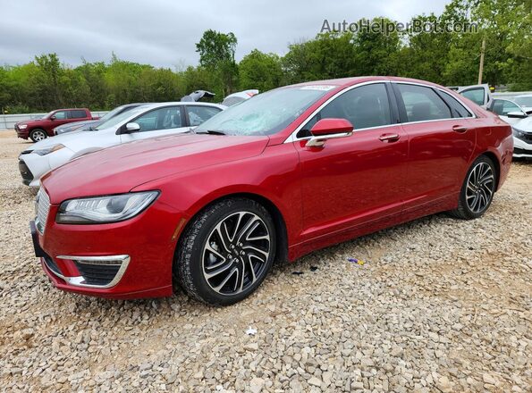 3LN6L5LUXLR619007 2020 LINCOLN MKZ Красный Передняя левая четверть