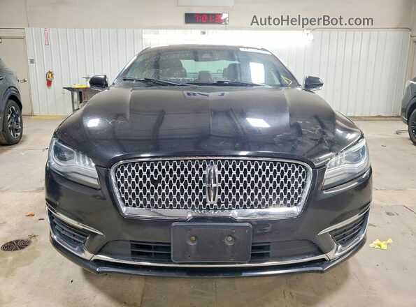 3LN6L5MU4KR604869 2019 LINCOLN MKZ Черный Вид спереди
