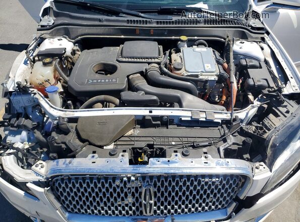 3LN6L5MU5JR627480 2018 LINCOLN MKZ Белый Вид задней части салона