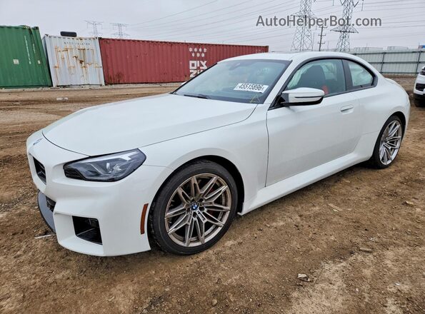 3MF23DM03T8F89229 2026 BMW M2 White Передня ліва чверть