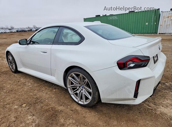 3MF23DM03T8F89229 2026 BMW M2 White Задня ліва чверть
