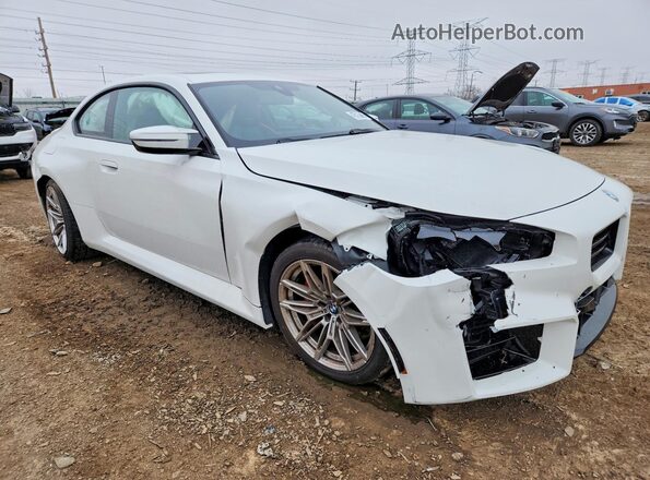 3MF23DM03T8F89229 2026 BMW M2 White Передня права чверть