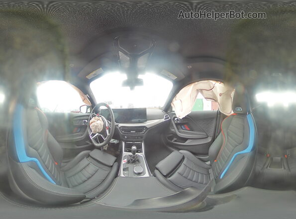 3MF23DM03T8F89229 2026 BMW M2 White Вид наклейки з VIN-кодом