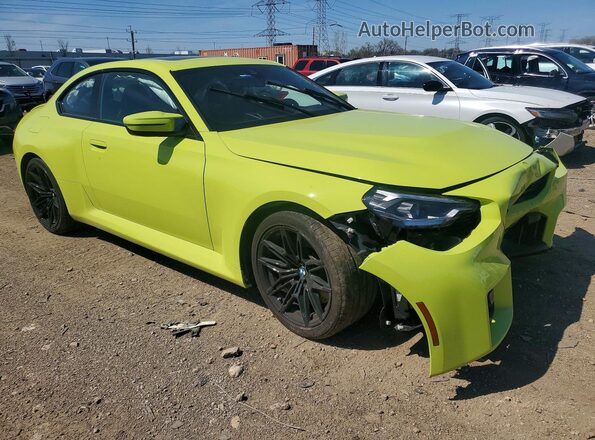 3MF23DM06S8E92394 2025 BMW M2 Green Առջևի աջ
