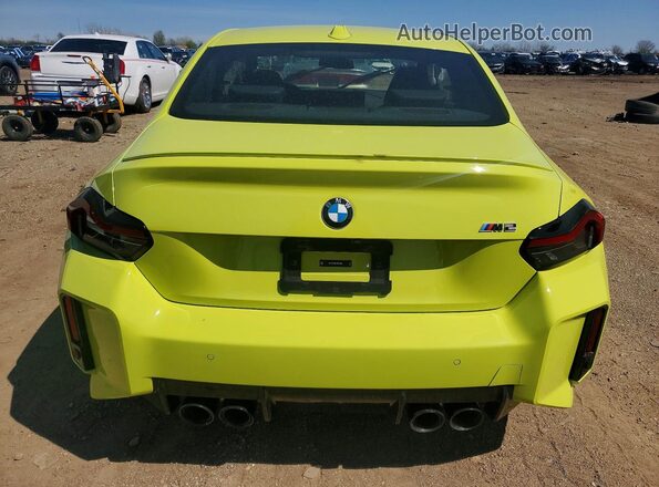 3MF23DM06S8E92394 2025 BMW M2 Green Հետևի տեսք