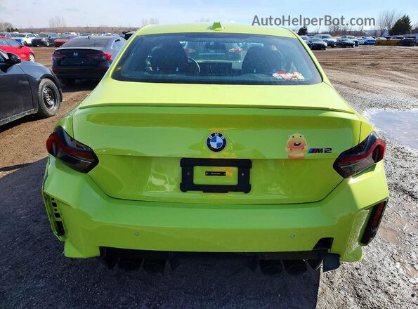3MF23DM07T8F98726 2026 BMW M2 Green Vista trasera