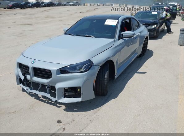 3MF23DM0XS8E90390 2025 BMW M2 Серый Передняя левая четверть