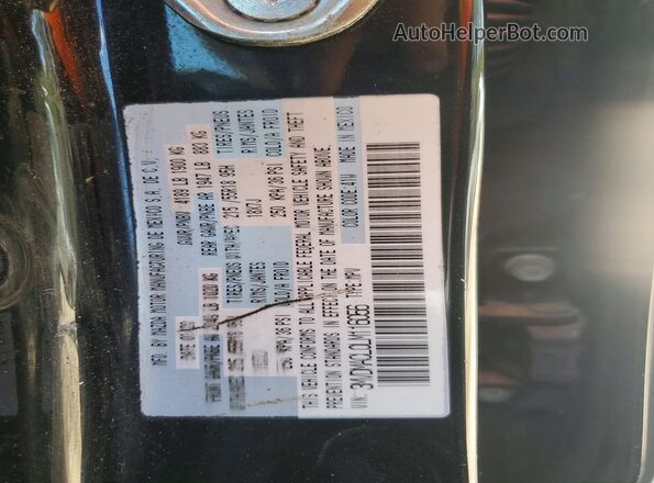 3MVDMACL0LM116056 2020 MAZDA CX-30 Черный Вид наклейки с VIN-кодом