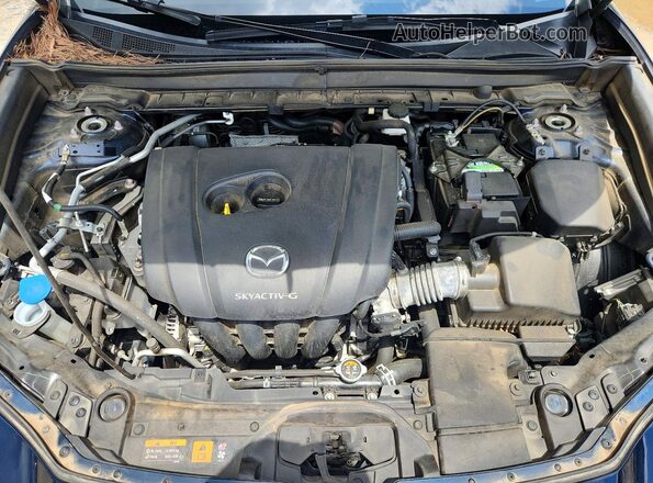 3MVDMACL6MM252614 2021 MAZDA CX-30 Blue Engine compartment view