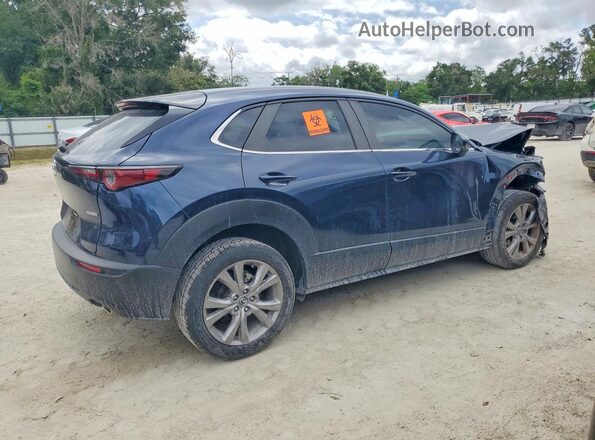 3MVDMACL8MM268104 2021 MAZDA CX-30 Синий Задняя правая четверть