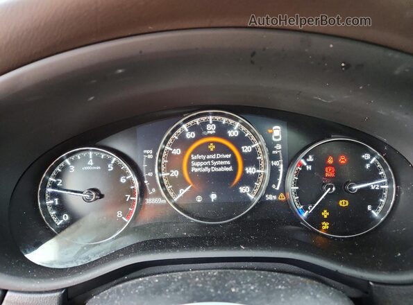 3MVDMADL1MM319294 2021 MAZDA CX-30 Gray Вид щитка приладів