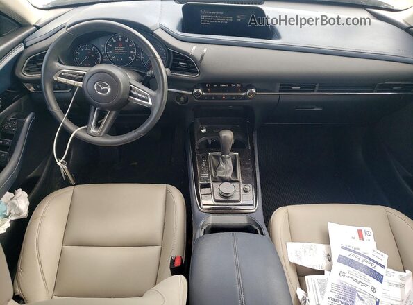 3MVDMADL3LM112906 2020 MAZDA CX-30 Silver Widok deski rozdzielczej