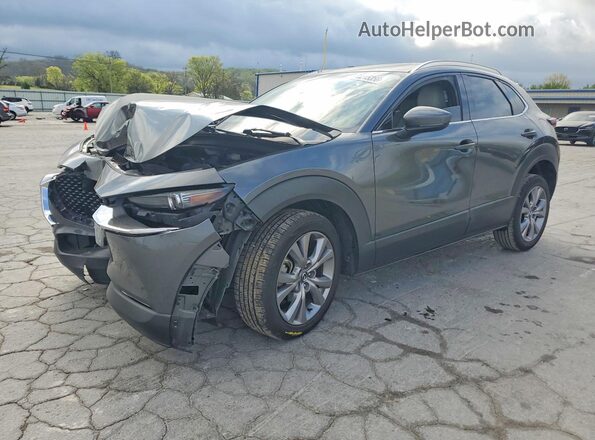 3MVDMADL8MM316814 2021 MAZDA CX-30 Gray Vista tres cuartos delantera izquierda