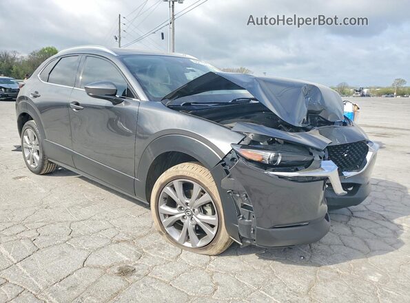 3MVDMADL8MM316814 2021 MAZDA CX-30 Gray Delantero derecho