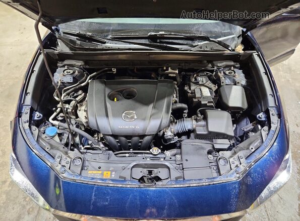 3MVDMBAL0MM300472 2021 MAZDA CX-30 Синий Вид подкапотного пространства
