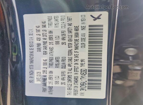 3MVDMBAL1TM145090 2026 MAZDA CX-30 Black Engine compartment view