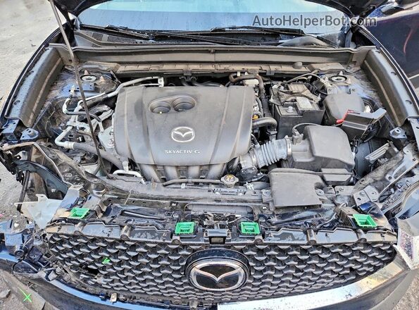 3MVDMBAL9MM300308 2021 MAZDA CX-30 Blue ძრავის განყოფილების ხედი